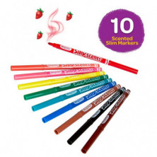 imagen 1 de crayola 10 rotuladores lavables punta media olor
