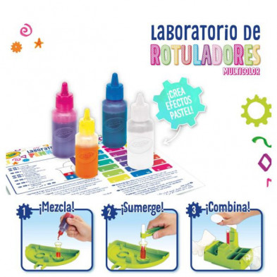 Laboratorio rotuladores multicolor crayola