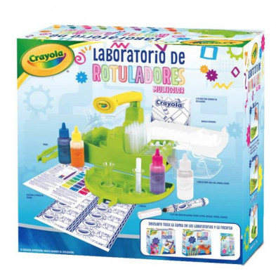 Laboratorio rotuladores multicolor crayola