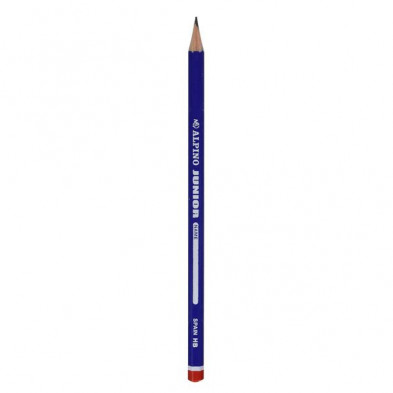 imagen 1 de estuche 12 lápices alpino junior con cabecilla hb