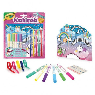 imagen 1 de crayola washimals set de accesorios