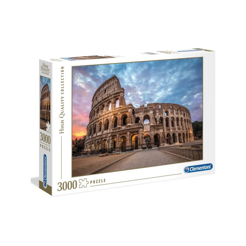 Imagen puzzle clementoni coliseo roma 3000 piezas