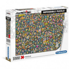 Imagen puzzle clementoni imposible mordillo 1000 piezas
