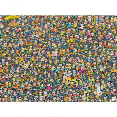imagen 1 de puzzle clementoni imposible mordillo 1000 piezas