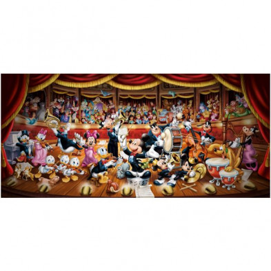 imagen 1 de puzzle clementoni disney orchestra 13200 piezas