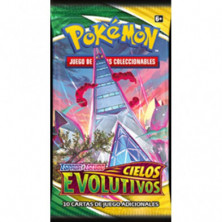 imagen 2 de sobre 10 cartas cielos evolutivos jcc pokemon