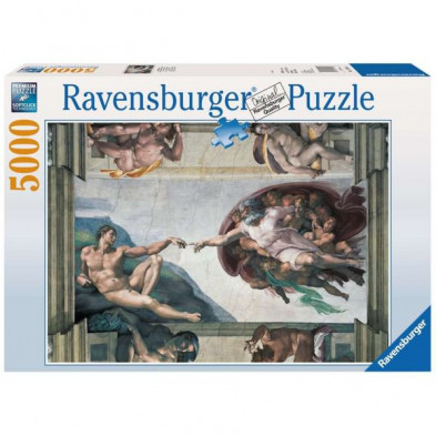 Imagen puzzle ravensburger la creación de adán 5000 pieza