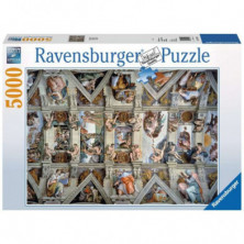 Imagen puzzle ravensburger capilla sixtina 5000 piezas