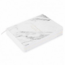 imagen 1 de agenda anual marble día página a6 2022 flex