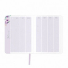 imagen 4 de agenda anual marble día página a6 2022 flex