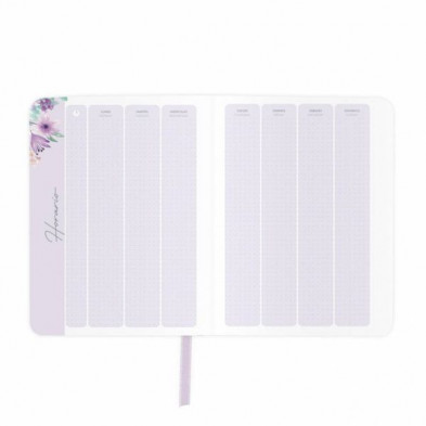 imagen 4 de agenda anual marble día página a6 2022 flex