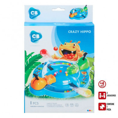 Hipopótamos Juego De Mesa Hipo Hipo Juego Crazy Hippo 15x45x23cm