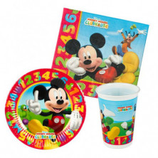 PACK FIESTA 25 PIEZAS MICKEY MOUSE