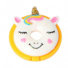 Imagen lip gloss donuts cajita infantil