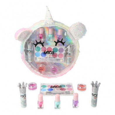 Estuche unicornio con set de maquillaje infantil Estuche unicornio con set de maquillaje infantil