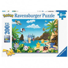 Imagen puzzle ravensburger pokémon 200 piezas
