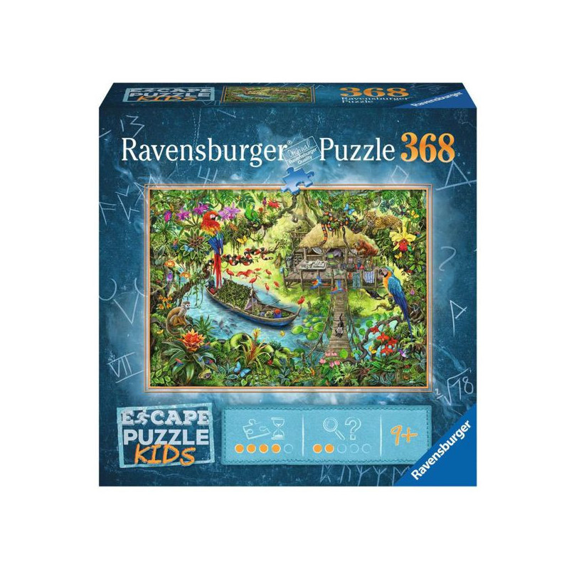 Imagen puzzle escape kids expedición a la jungla 368 pz