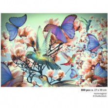 imagen 1 de puzzle moments hummingbrid 300 piezas