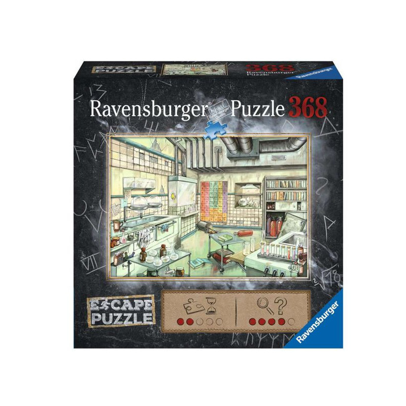Imagen puzzle escape el labiratorio del alquimista 368 pz