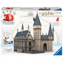 Imagen puzzle 3d castillo harry potter gran comedor 540pz