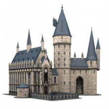 imagen 1 de puzzle 3d castillo harry potter gran comedor 540pz