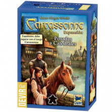 JUEGO CARCASSONNE EXPANSIÓN POSADAS Y CATEDRALES