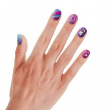 imagen 5 de set manicura uñas brillantes en la oscuridad crazy
