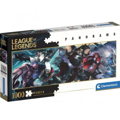 Imagen puzzle panorámico league of legends 1000 piezas