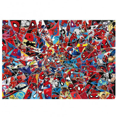 imagen 1 de puzzle imposible spiderman 1000 piezas