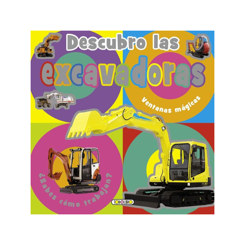 Imagen libro descubro las excavadoras todolibro Imagen libro descubro las excavadoras todolibro