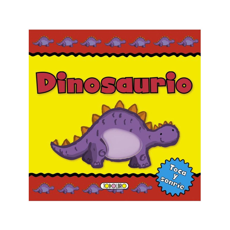Imagen libro dinosaurio aprende los tamaños todolibro