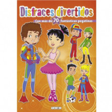 LIBRO DISFRACES DIVERTIDOS NARANJA TODOLIBRO