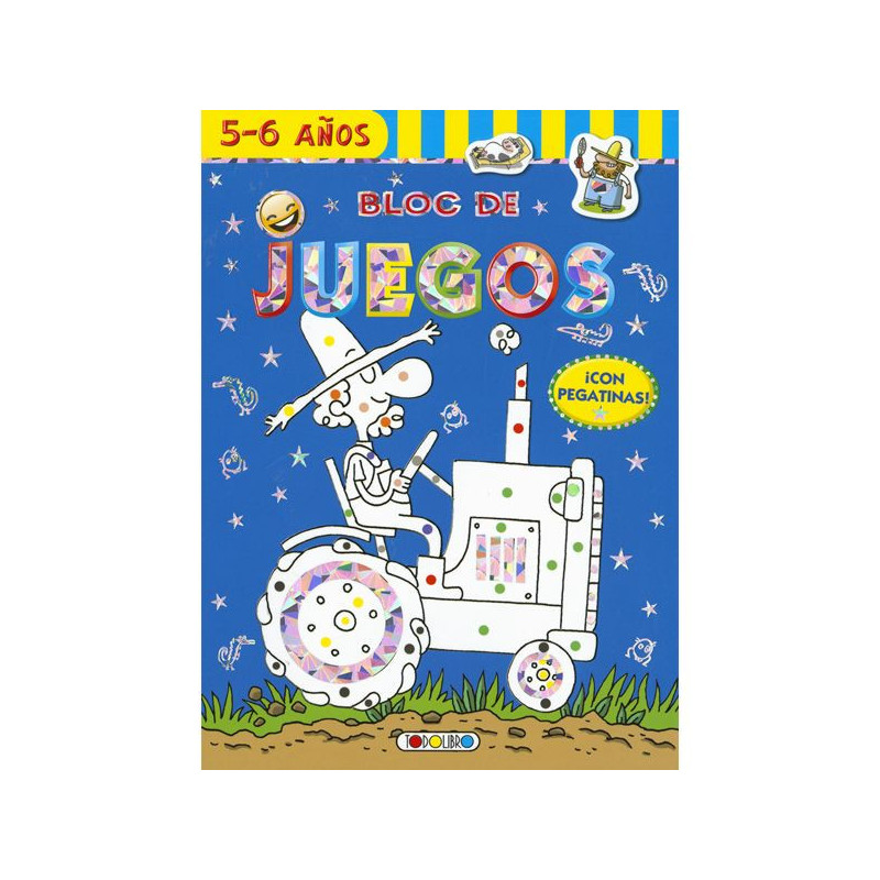 Imagen libro granja 5-6 años bloc de juegos todolibro