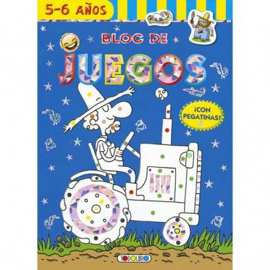 Imagen libro granja 5-6 años bloc de juegos todolibro