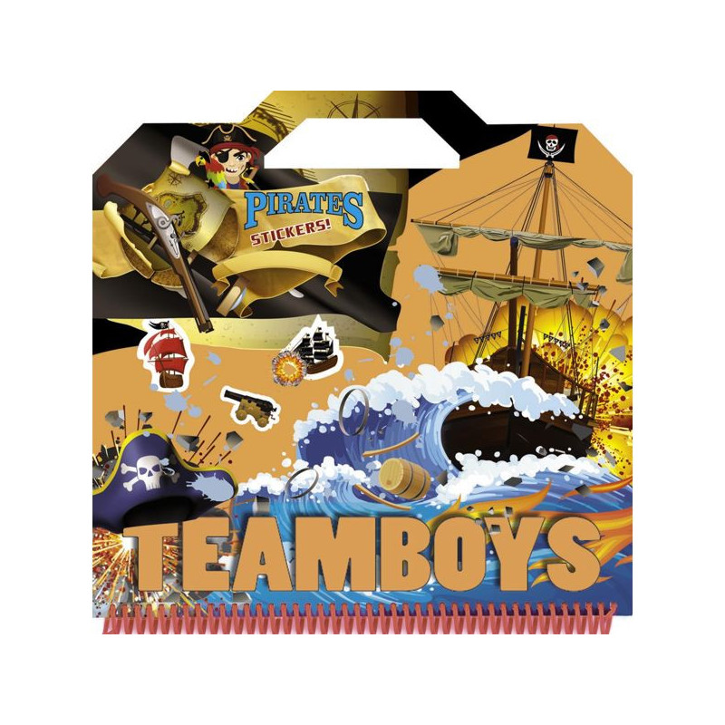 Imagen libro teamboys pirates stickers todolibro