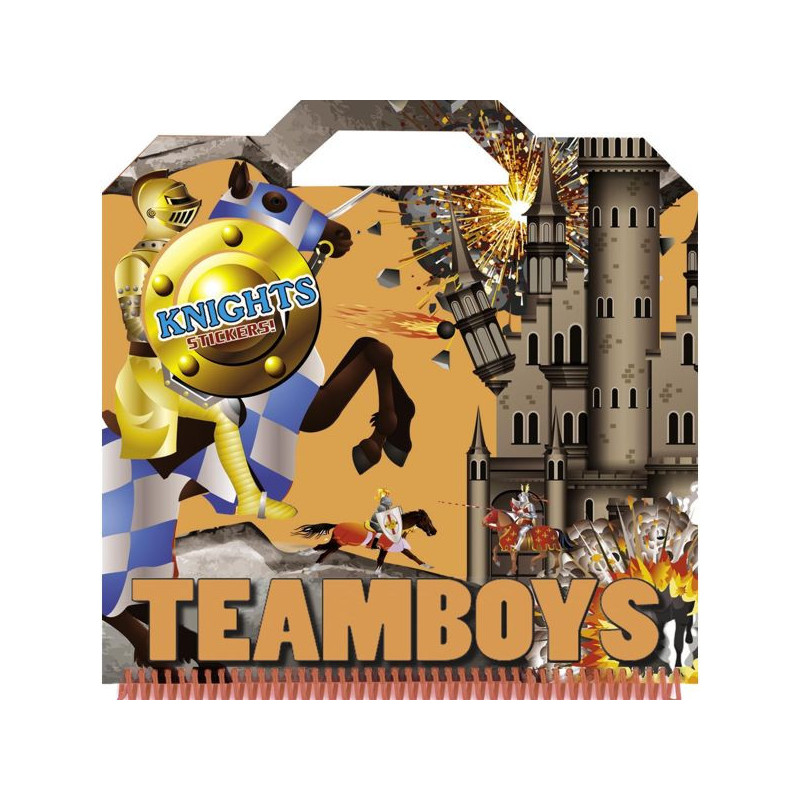 Imagen libro teamboys knights stickers todolibro