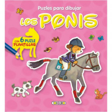 Imagen libro puzles para dibujar los ponis todolibro
