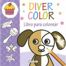 Imagen libro para colorear divercolor todolibro