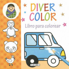 Imagen libro para colorear divercolor todolibro