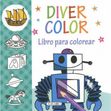 Imagen libro para colorear divercolor todolibro