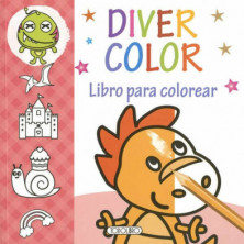 Imagen libro para colorear divercolor todolibro