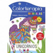 Imagen libro colorterapia mandalas unicornios todolibro