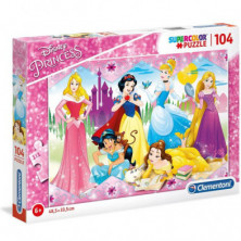 Imagen puzle princesas 104 piezas