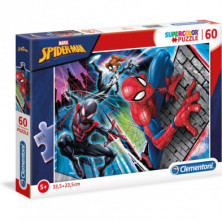 Imagen puzzle spiderman 60 piezas clementoni marvel