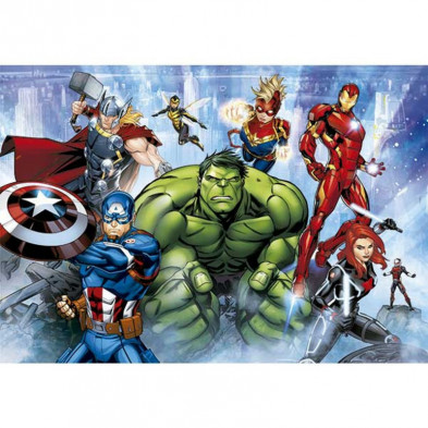 imagen 1 de puzzle los vengadores 180 piezas clementoni marvel