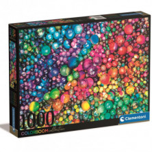 Imagen puzzle colorboom canicas 1000 piezas clementoni