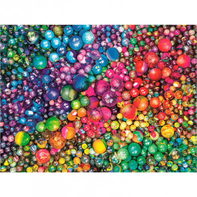 imagen 1 de puzzle colorboom canicas 1000 piezas clementoni