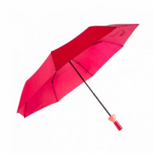 imagen 1 de paraguas de bolsillo botella de vino rosado ø90cm