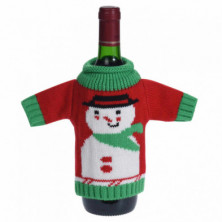 CUBRE BOTELLAS JERSEY NAVIDAD MODELOS SURTIDOS