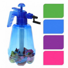 imagen 1 de botella inflador con 100 globos de agua - color st
